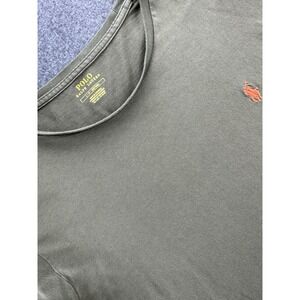 Polo Ralph Lauren T Shirt Mens Size Large Military Green Long Sleeve Crewneck